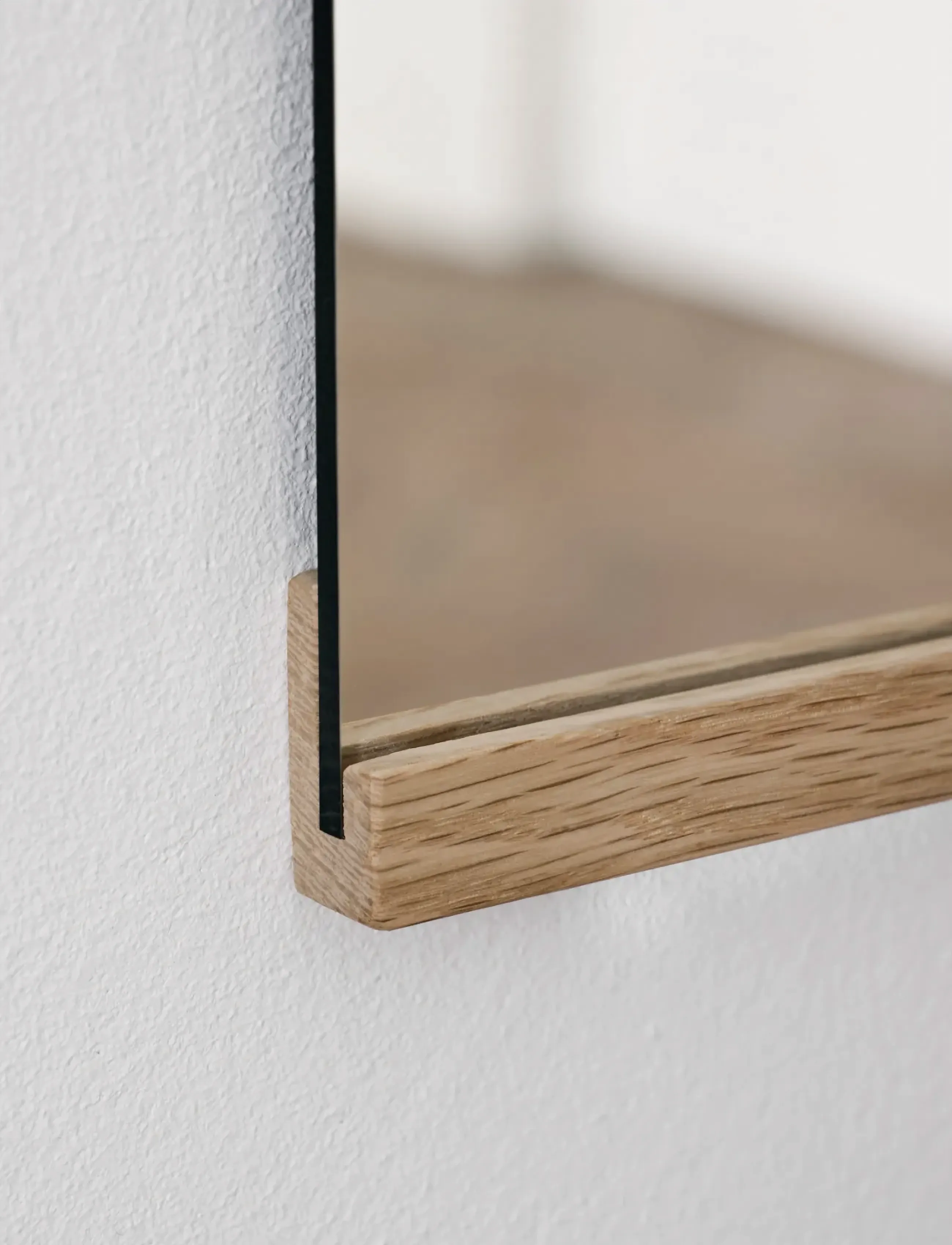 MOEBE - Rectangular Wall Mirror, 70x100, Oak  (FSC 100%) - miroirs muraux - oak - 3