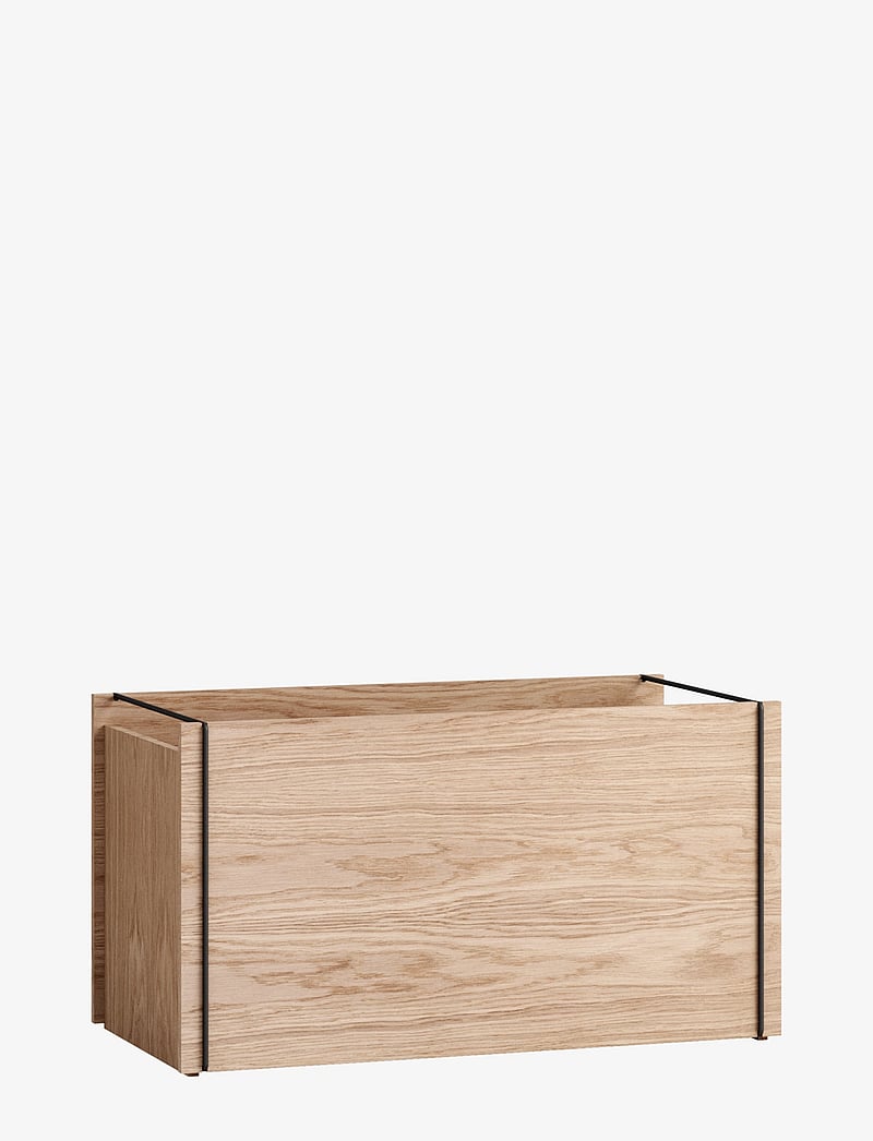 MOEBE - STORAGE BOX - osta hinna alusel - wood, black - 0