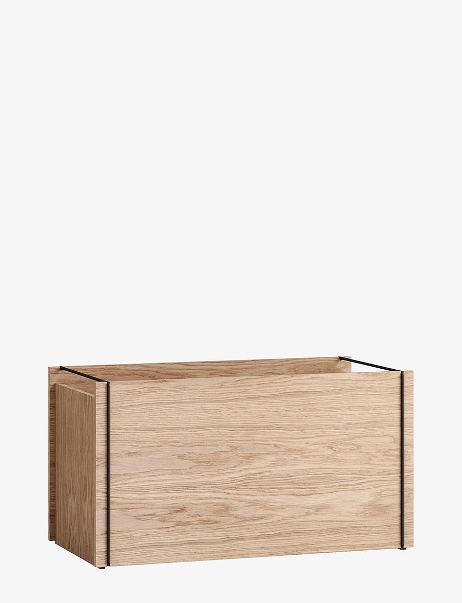 MOEBE - STORAGE BOX - aufbewahrungsboxen - wood, black - 1