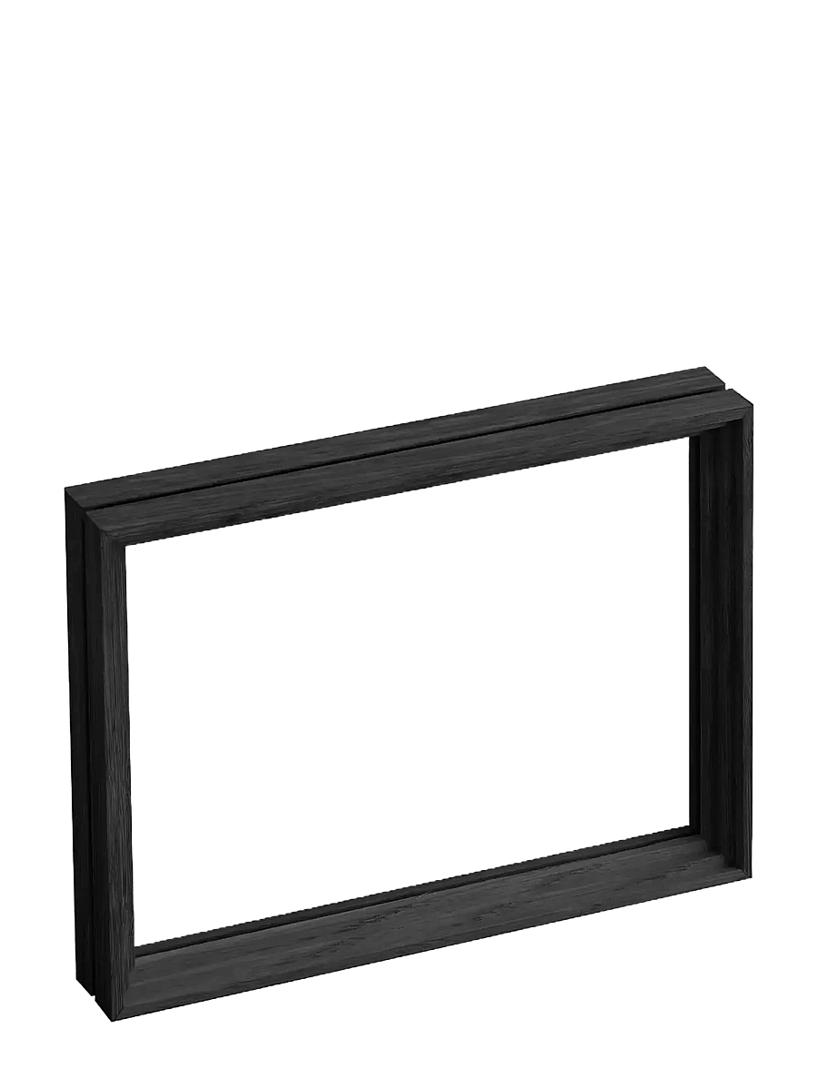 MOEBE - Standing Frame, A5, Black Stained Oak (FSC 100%) - pildiraamid - black - 2