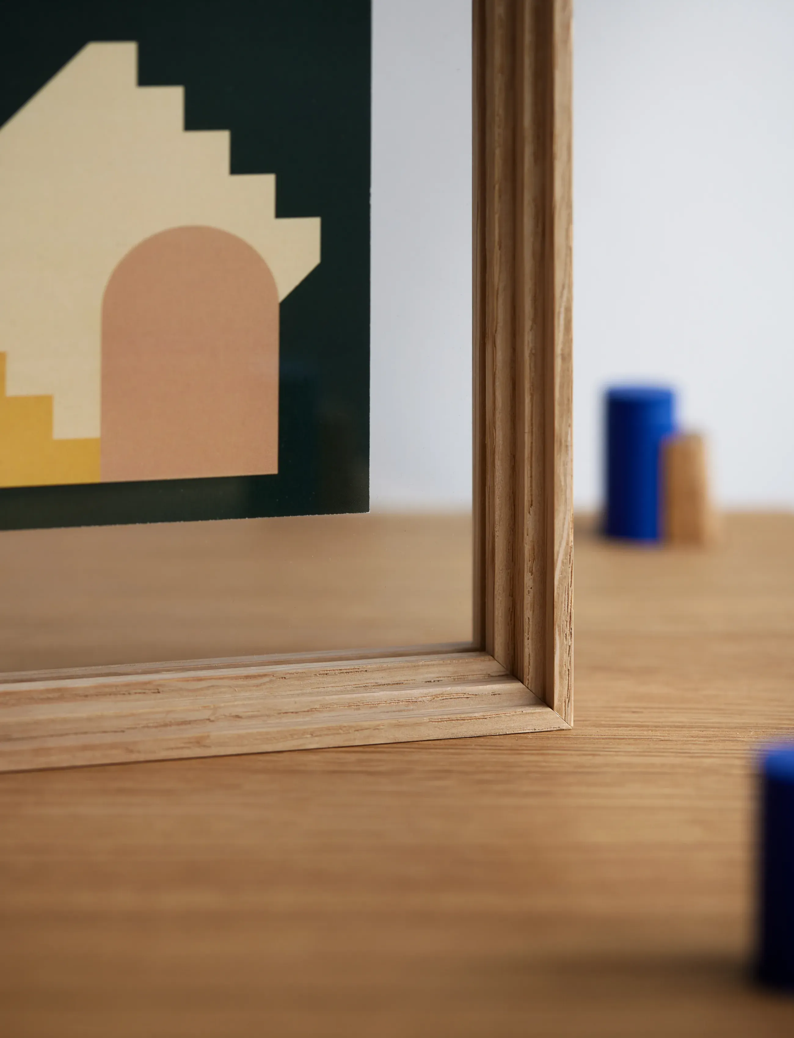 MOEBE - Standing Frame, A5, Black Stained Oak (FSC 100%) - bilderammer - oak - 2
