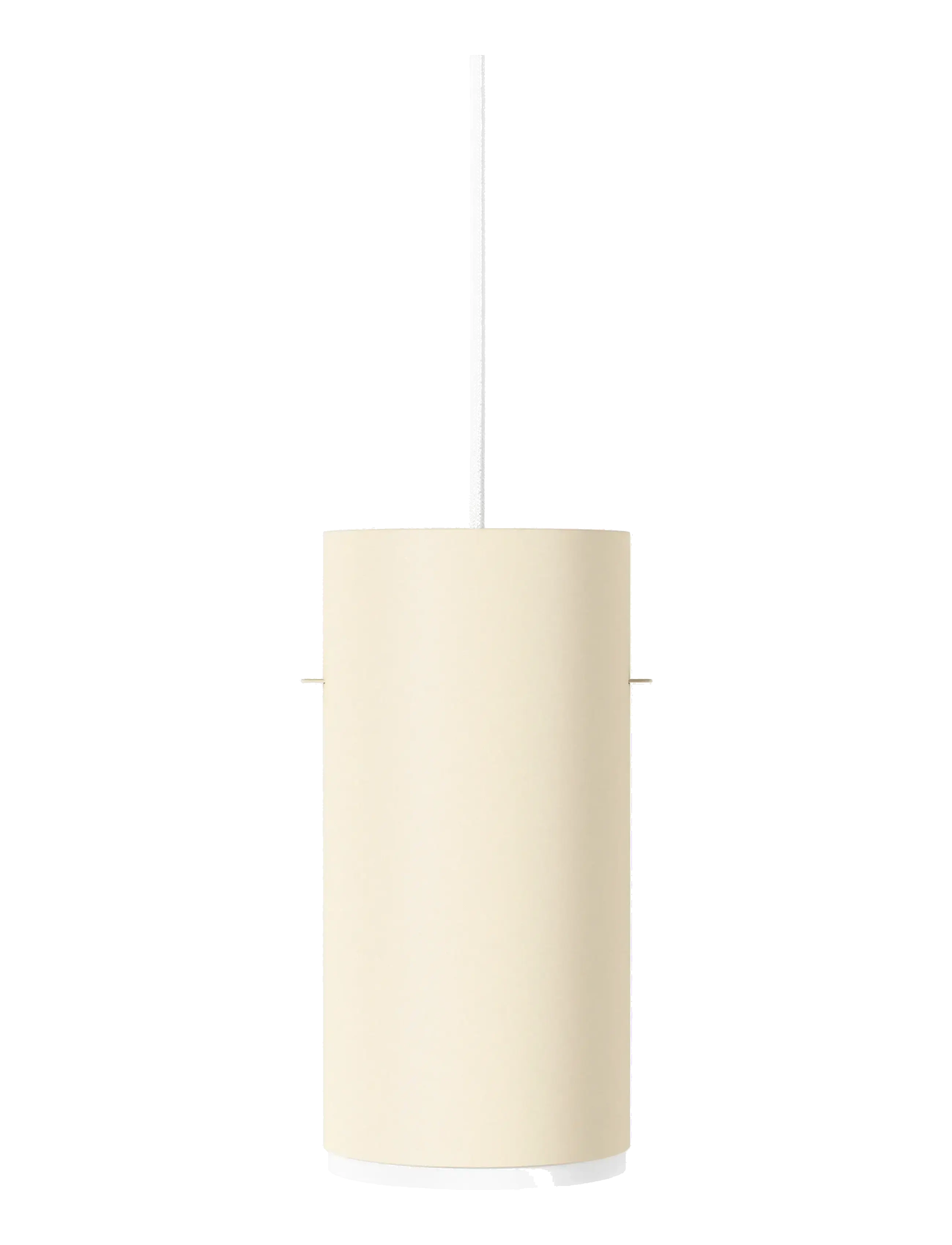MOEBE Tube Pendant, Beige, Large, Pendellampe, Creme, Str: 14X8CM
