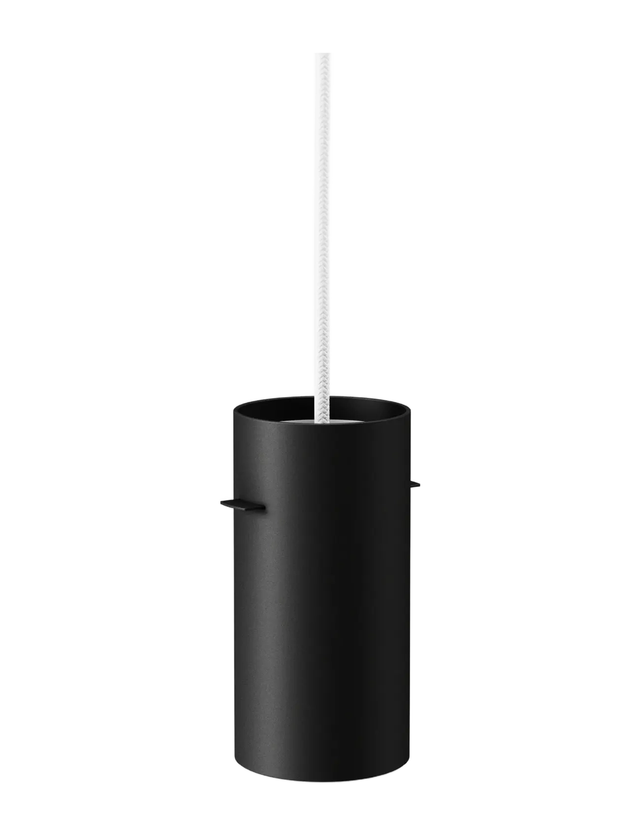 MOEBE Tube Pendant, Black, Small, Pendellampe, Sort, Str: 8X 8X 16CM