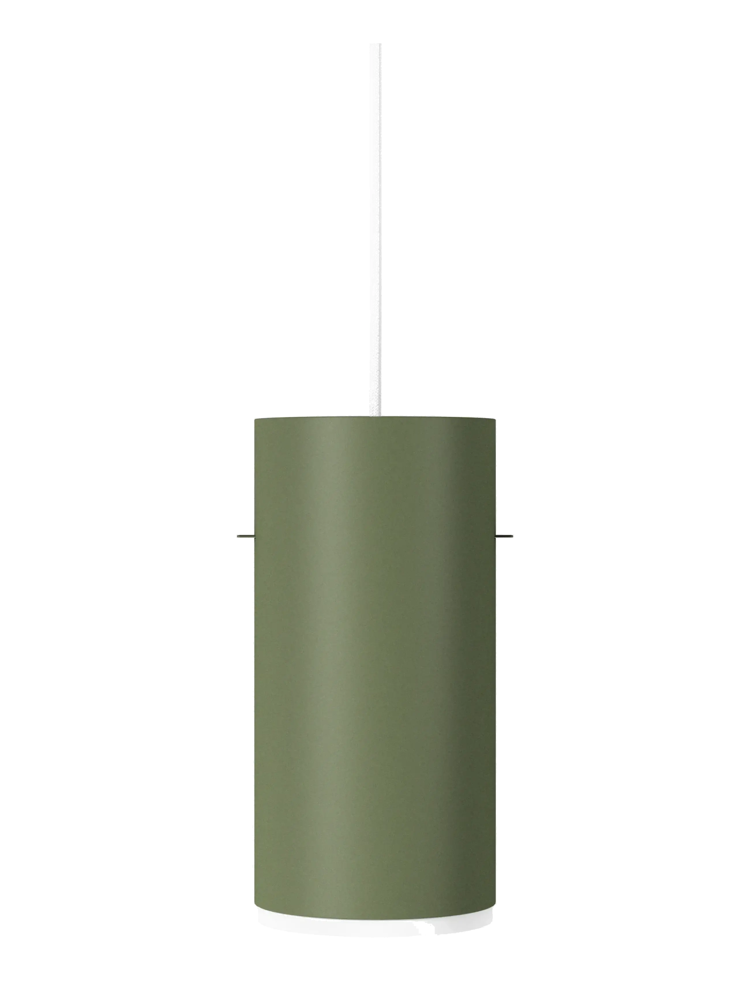 MOEBE Tube Pendant, Pine Green, Large, Pendellampe, Grøn, Str: 14X8CM