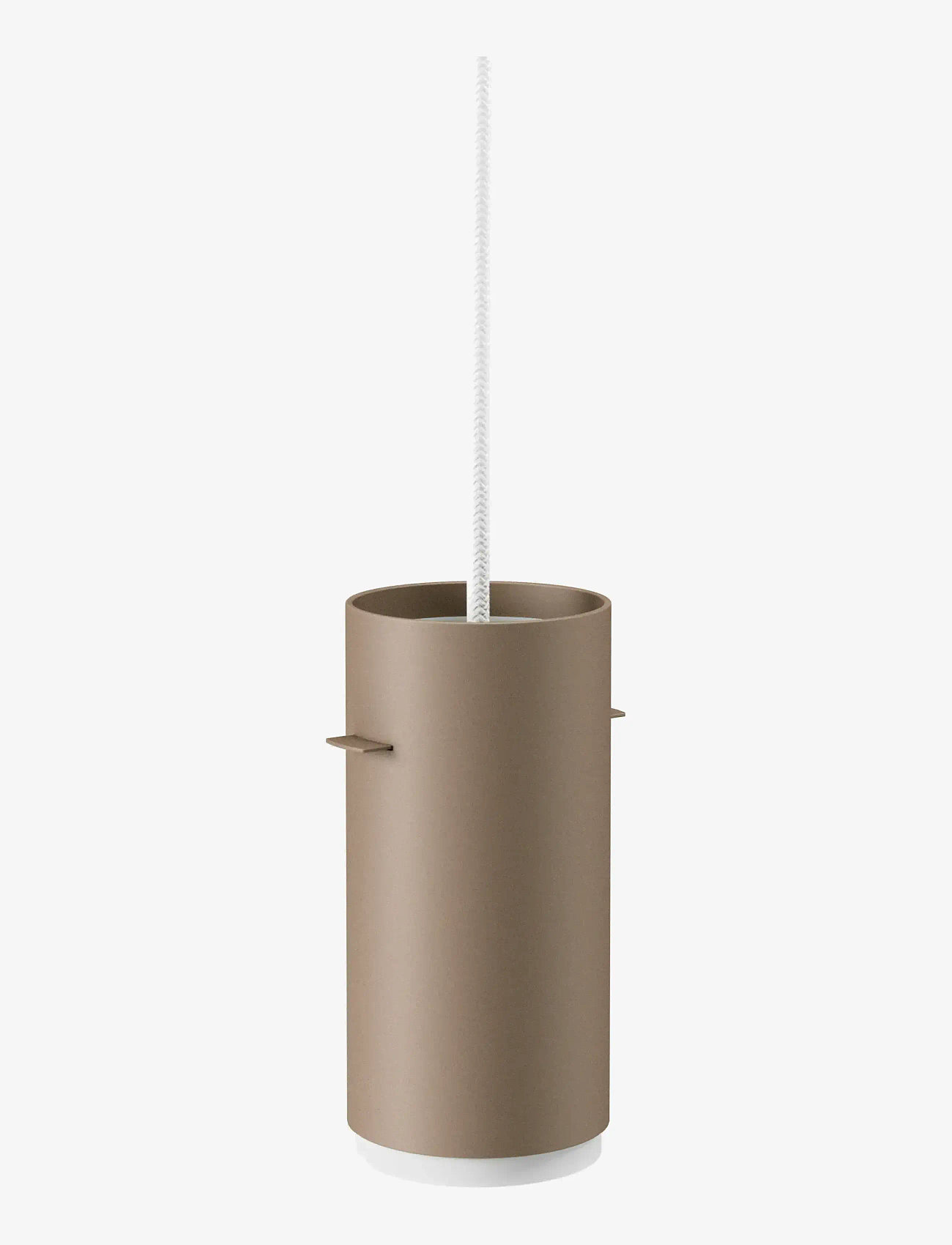 MOEBE - Tube Pendant, Warm Grey, Small - pendler - warm grey - 1