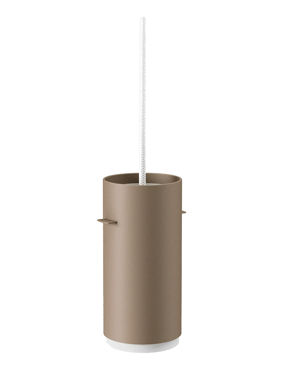 MOEBE - Tube Pendant, Warm Grey, Small - pendellampen - warm grey - 1