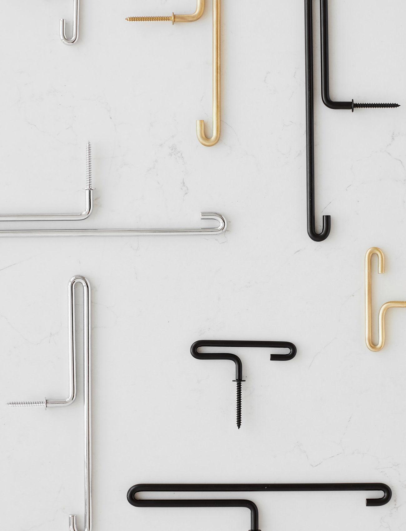 MOEBE - Wall hook large 1-pack - knager - black - 2