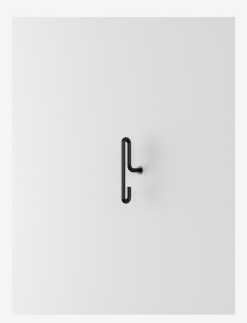 MOEBE - Wall hooks small 2-pack - konksud - black - 1