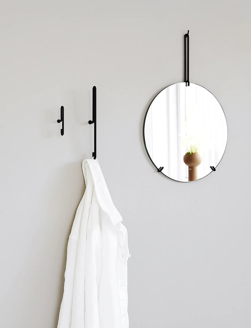 MOEBE - Wall hooks small 2-pack - konksud - black - 2