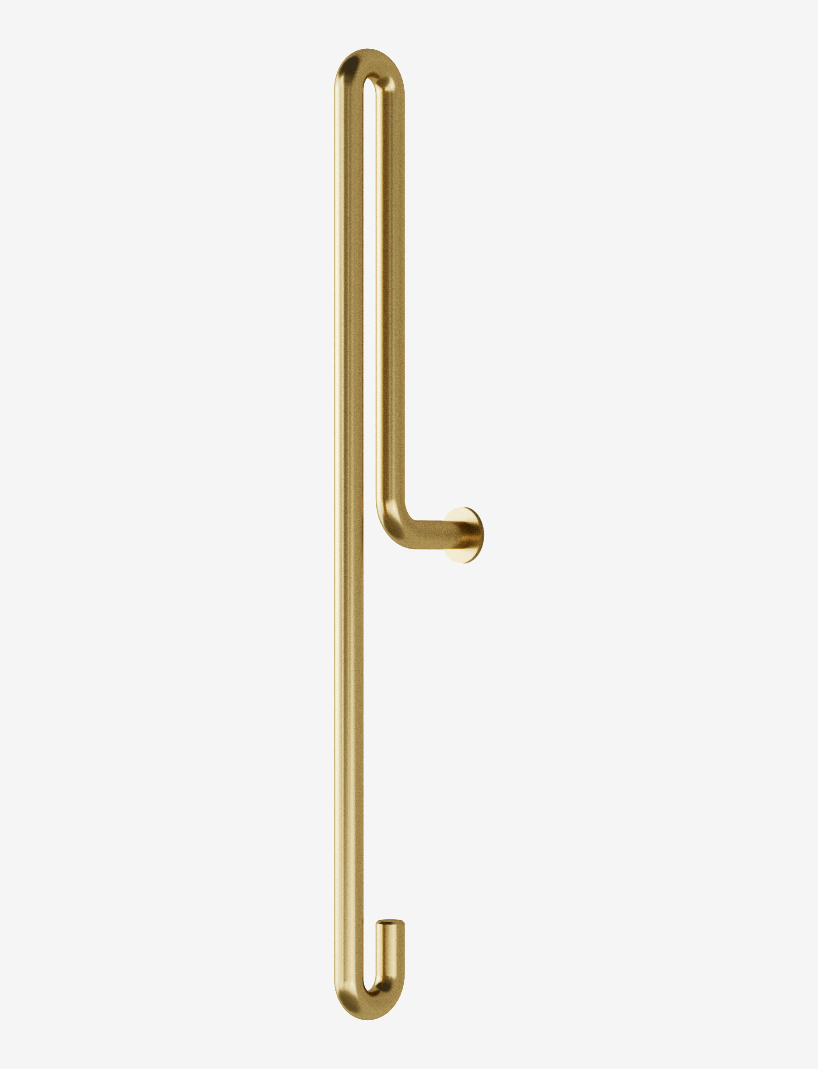 MOEBE Wall Hook Large 1-Pack, Krog, Guld, Str: ONE SIZE