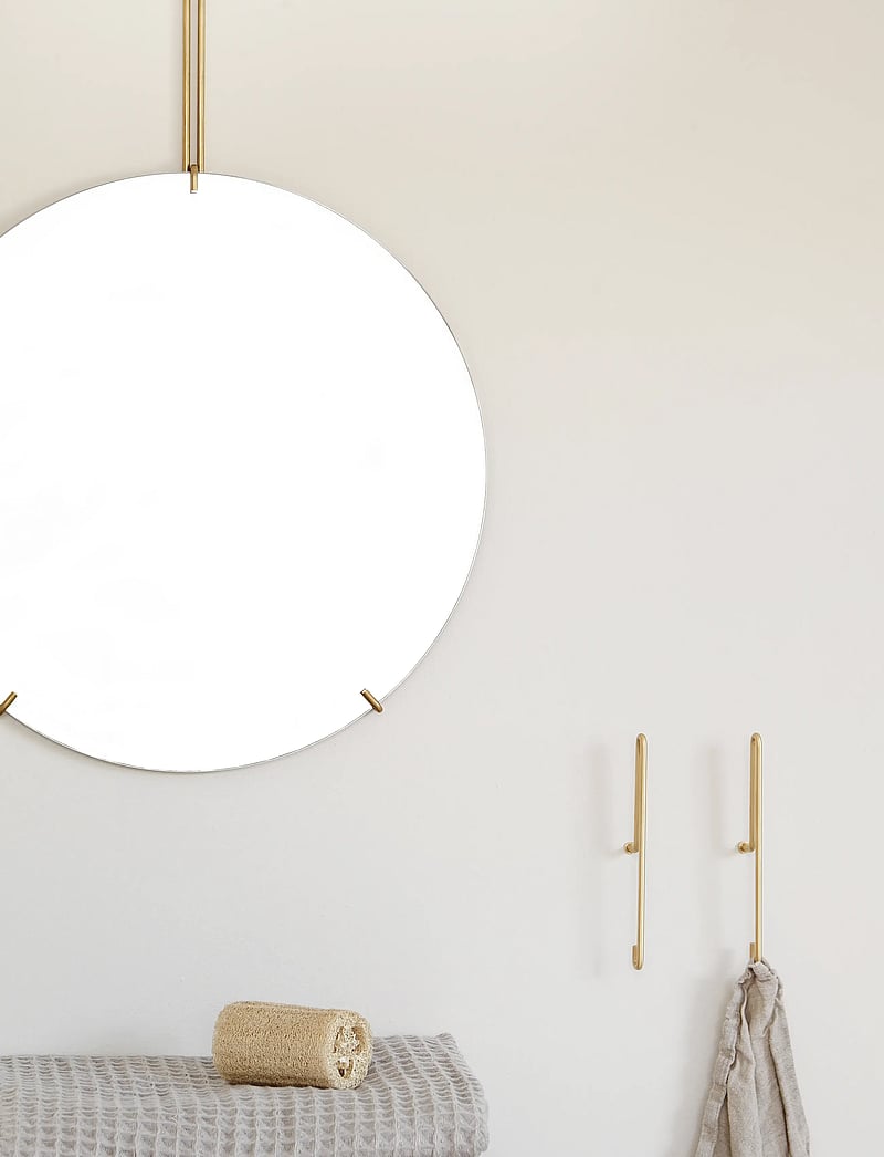 MOEBE - Wall hooks small 2-pack - konksud - gold - 0