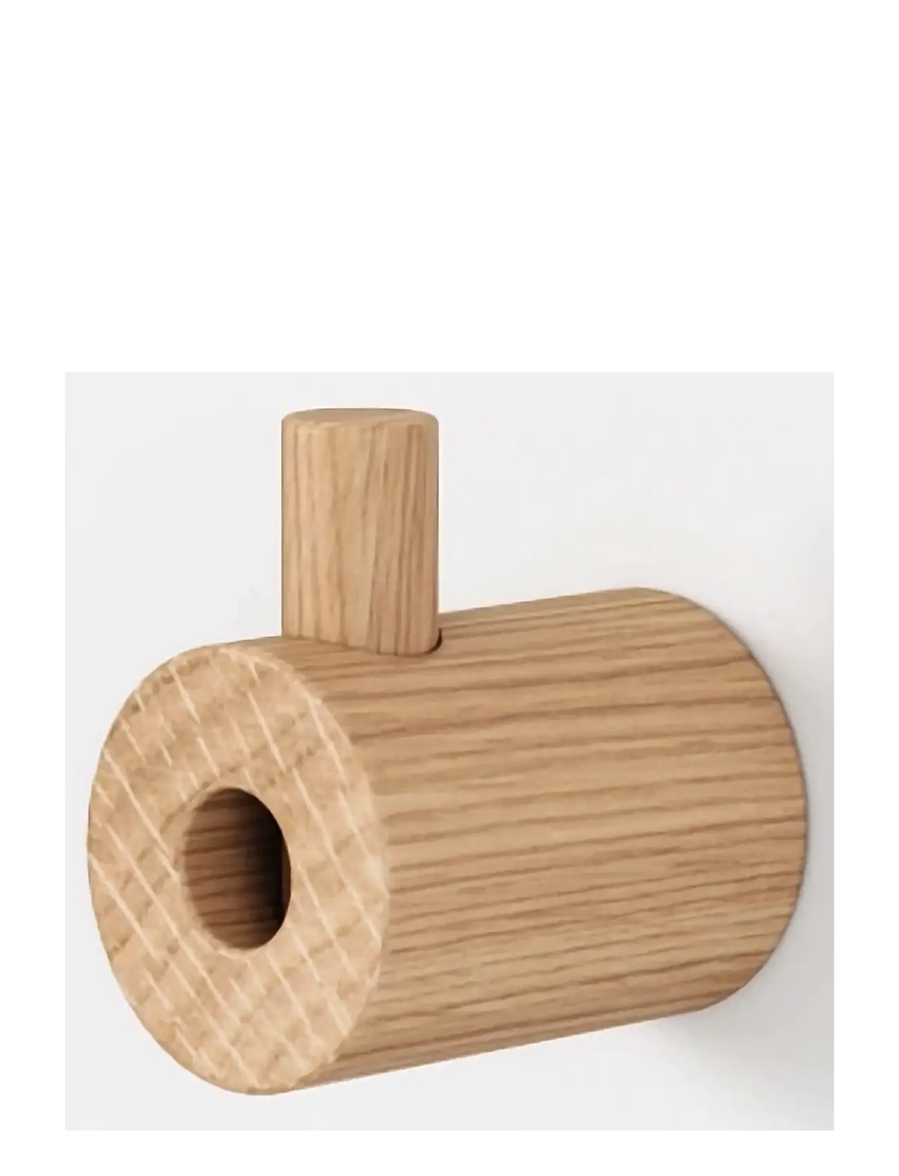 MOEBE WOODEN WALL HOOK - Møbler - OAK / natural