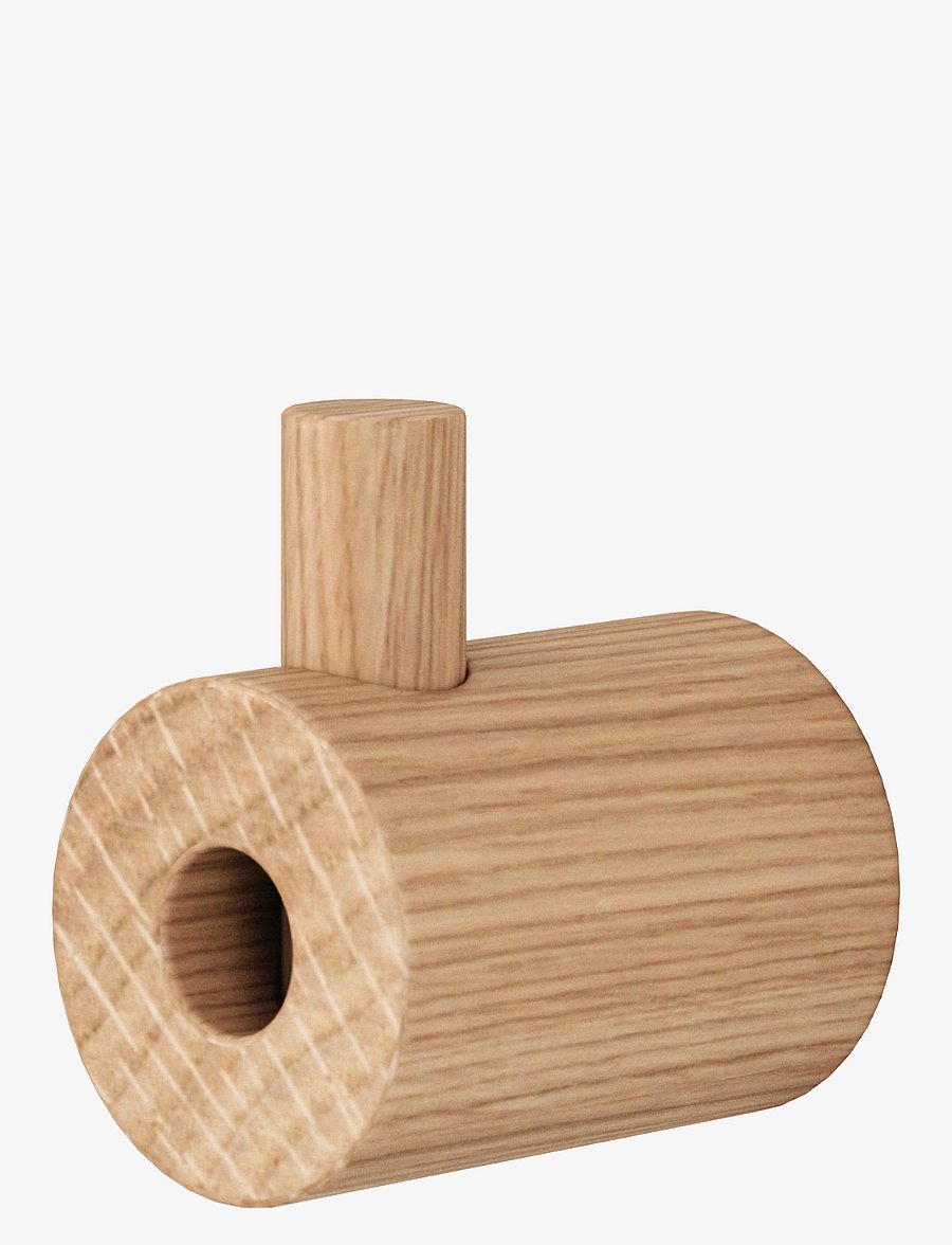MOEBE - WOODEN WALL HOOK - haken - oak - 1