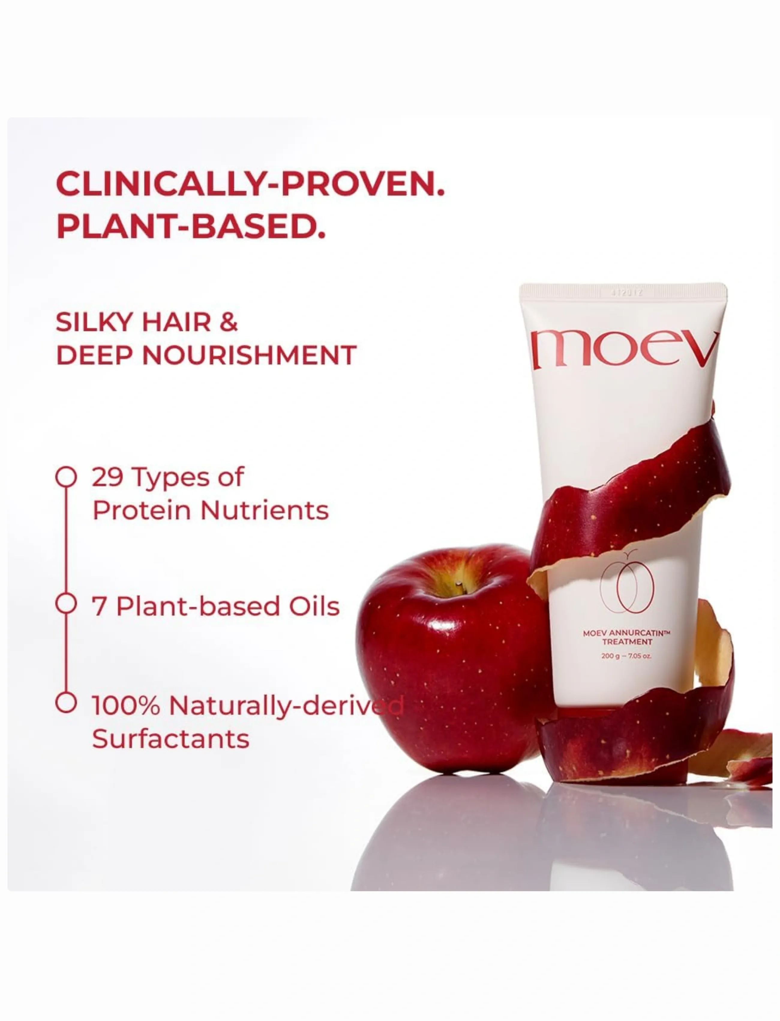 MOEV Annurcatin Treatment, 200 G, Nude, Pleje > Behandlinger, Dame