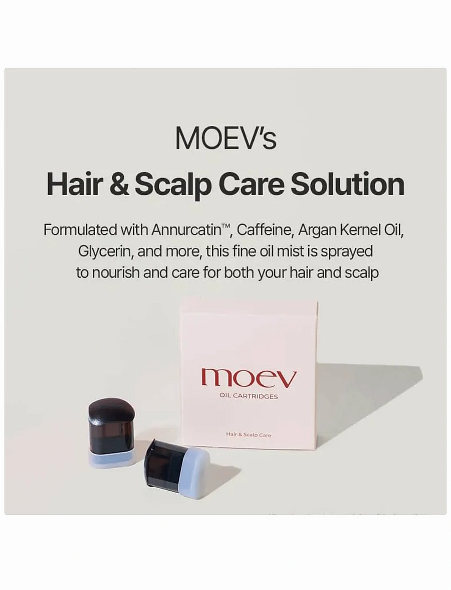 MOEV - Hair Steamer Pro Oil Cartridges - peanahahooldused - clear - 2
