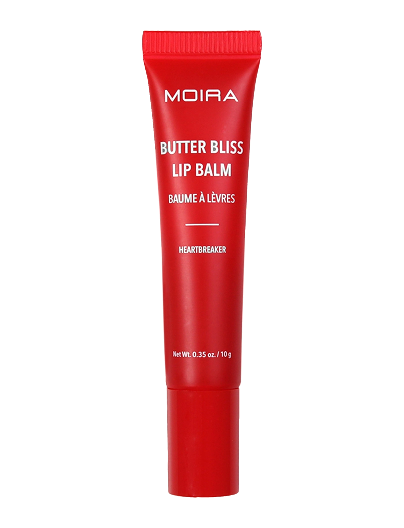 Moira MOIRA Butter Bliss Lip Balm - Ansiktsvård - 001 HEARTBREAKER / red