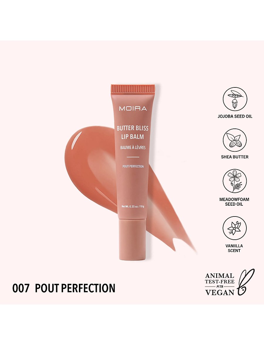 Moira - MOIRA Butter Bliss Lip Balm - huulepalsamid - 007 pout perfection - 2