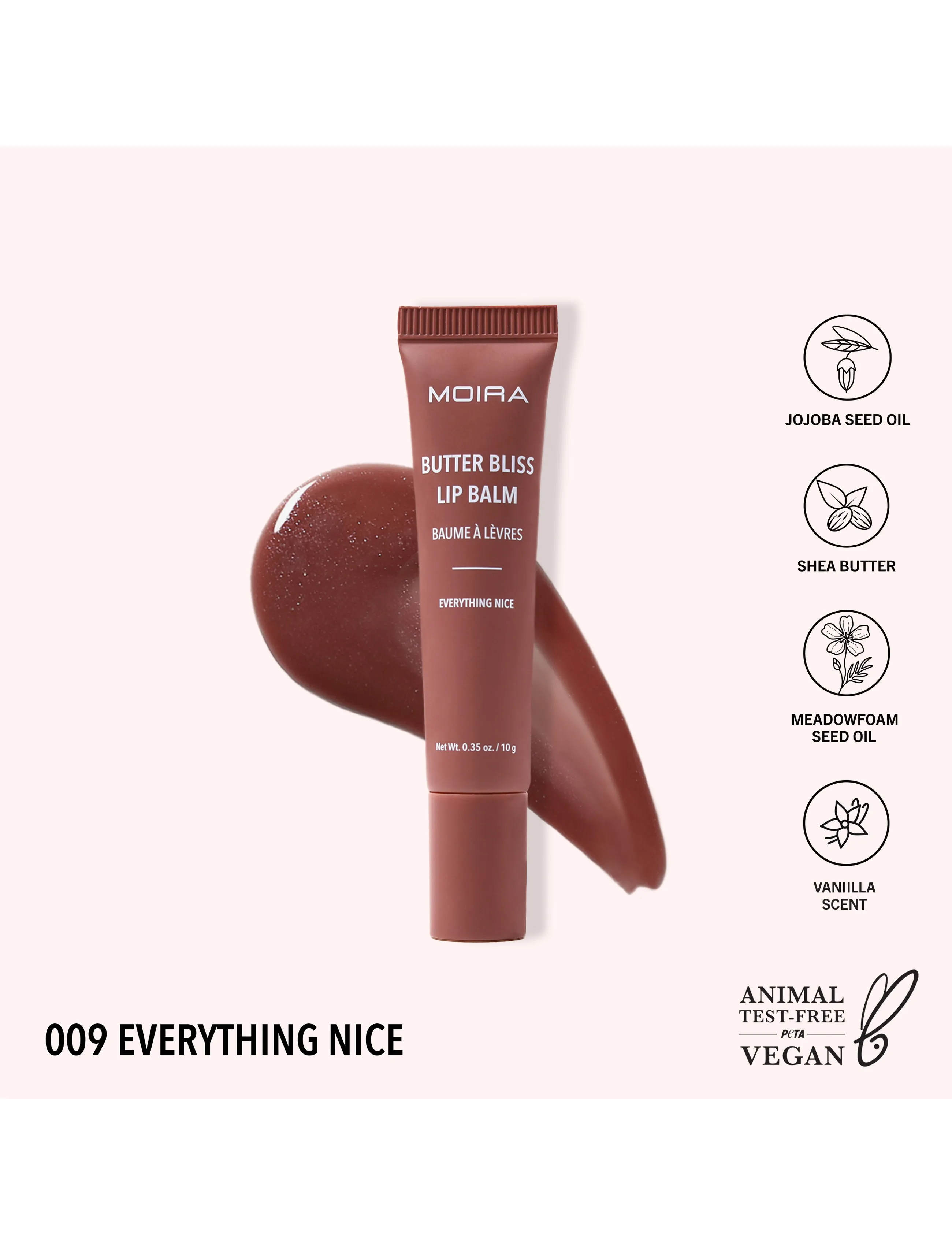 Moira - MOIRA Butter Bliss Lip Balm - læbepomade - 009 everything nice - 2