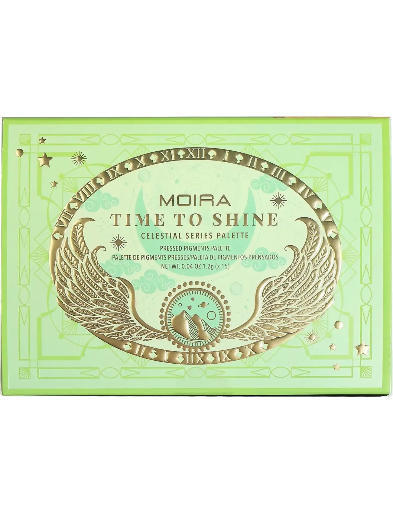 Moira Time To Shine Pressed Pigment Palette ögonsmink dam – bild 2