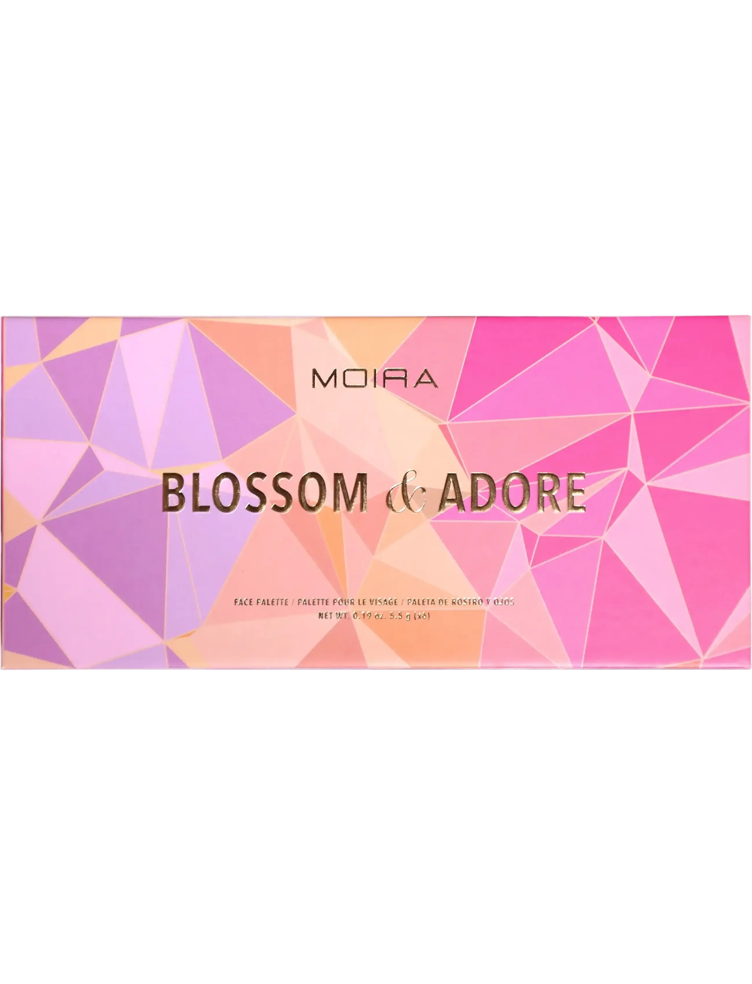 Moira Blossom & Adore Face Palette puder, rouge & highlighter dam – bild 2