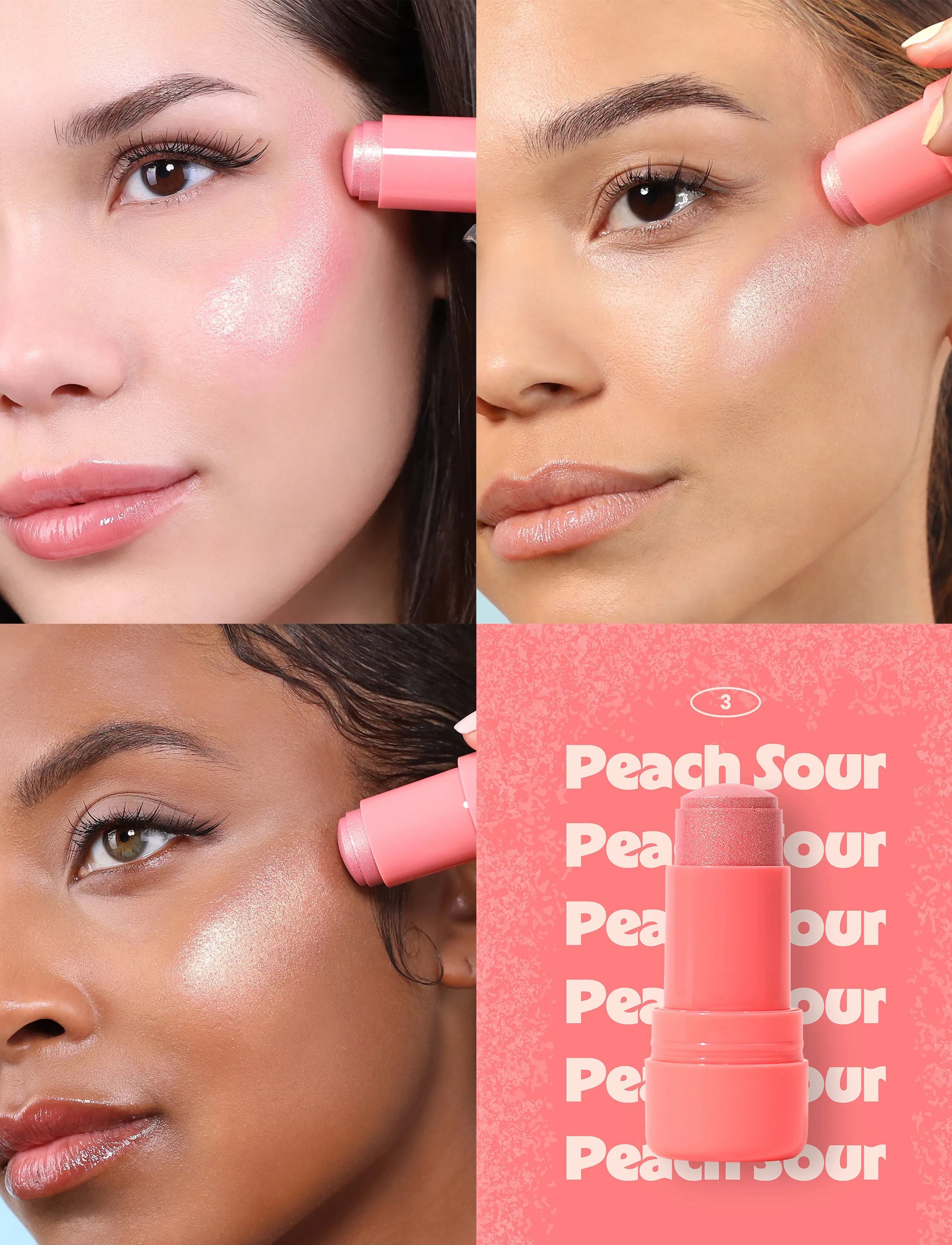 Moira - MOIRA Icy Glow Jelly Stick - makeup - 003 peach sour - 0
