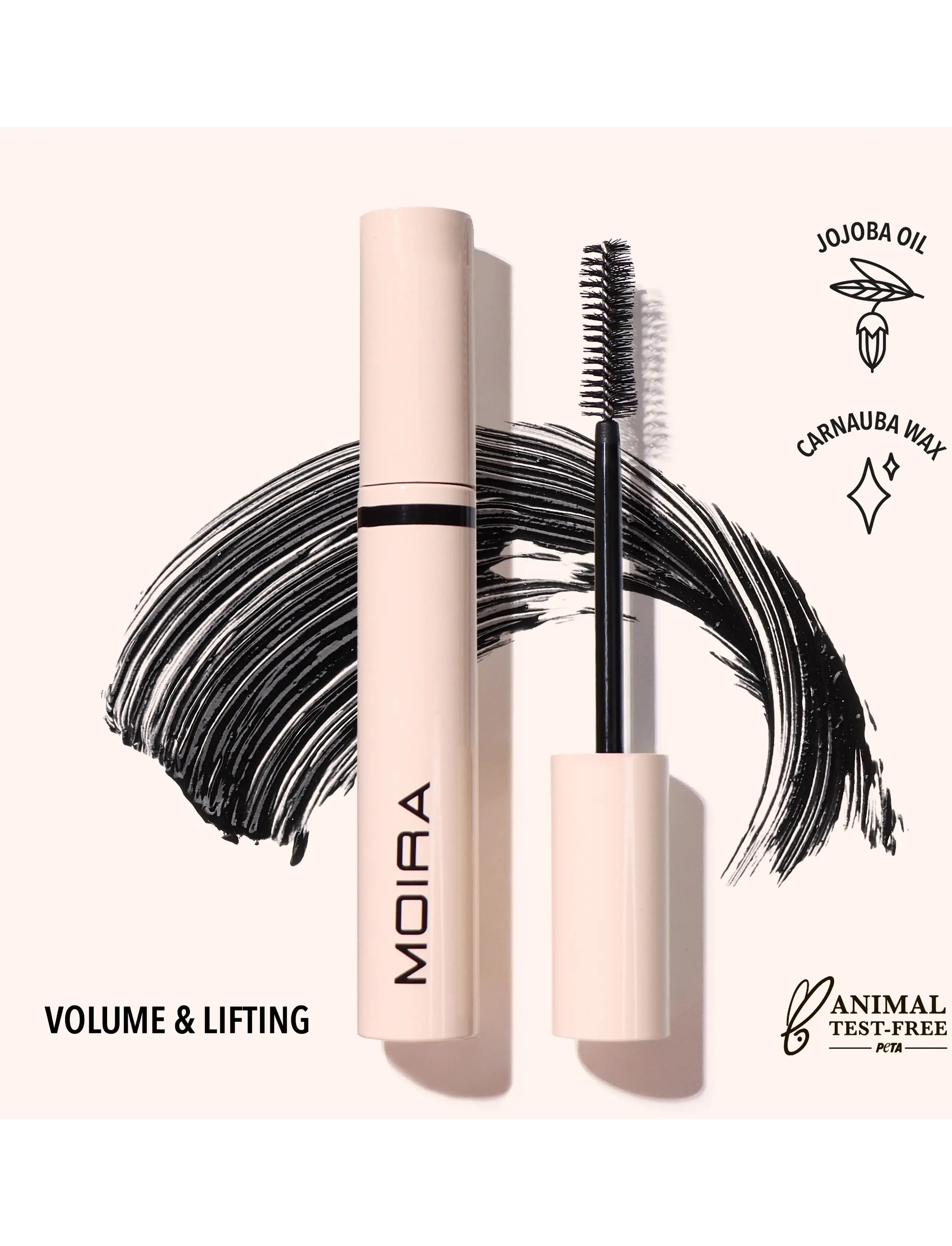 Moira Volume & Lifting Mascara 002 ögonsmink dam – bild 3