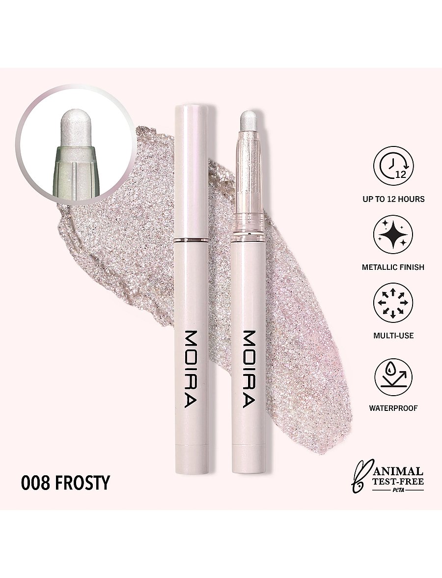 Moira - MOIRA Stellar Glaze Stick Shadow - smink - 008 frosty - 2