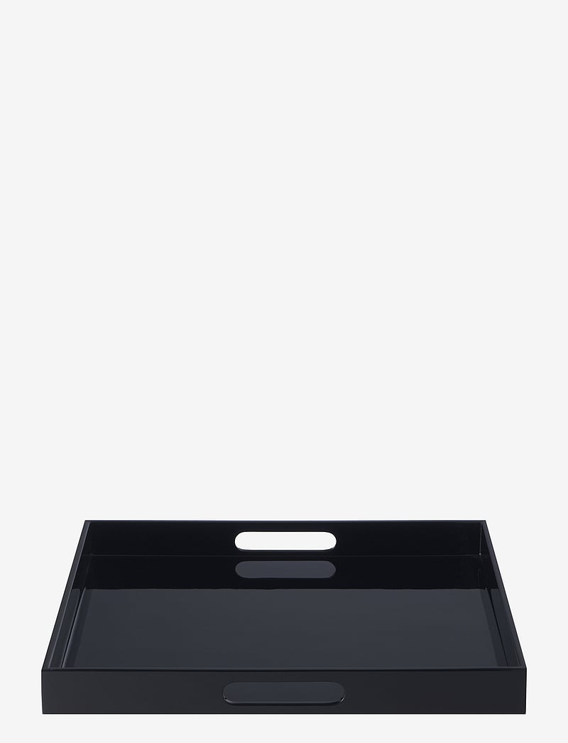 Mojoo - Lux Lacquer Tray w/handle - kingitused alla 100€ - black - 0