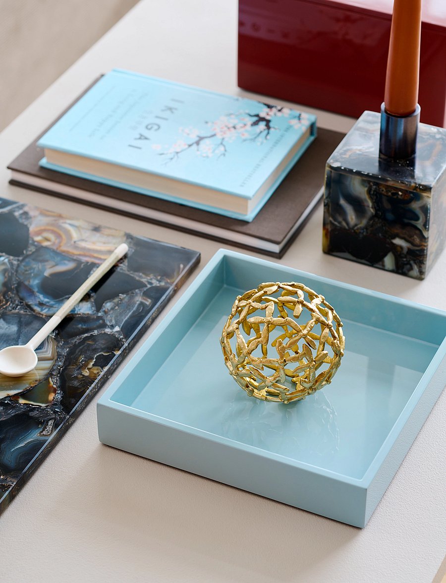 Mojoo - Lux Lacquer Tray - die niedrigsten preise - powder blue - 2