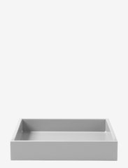 Lux Lacquer Tray - COOL GREY