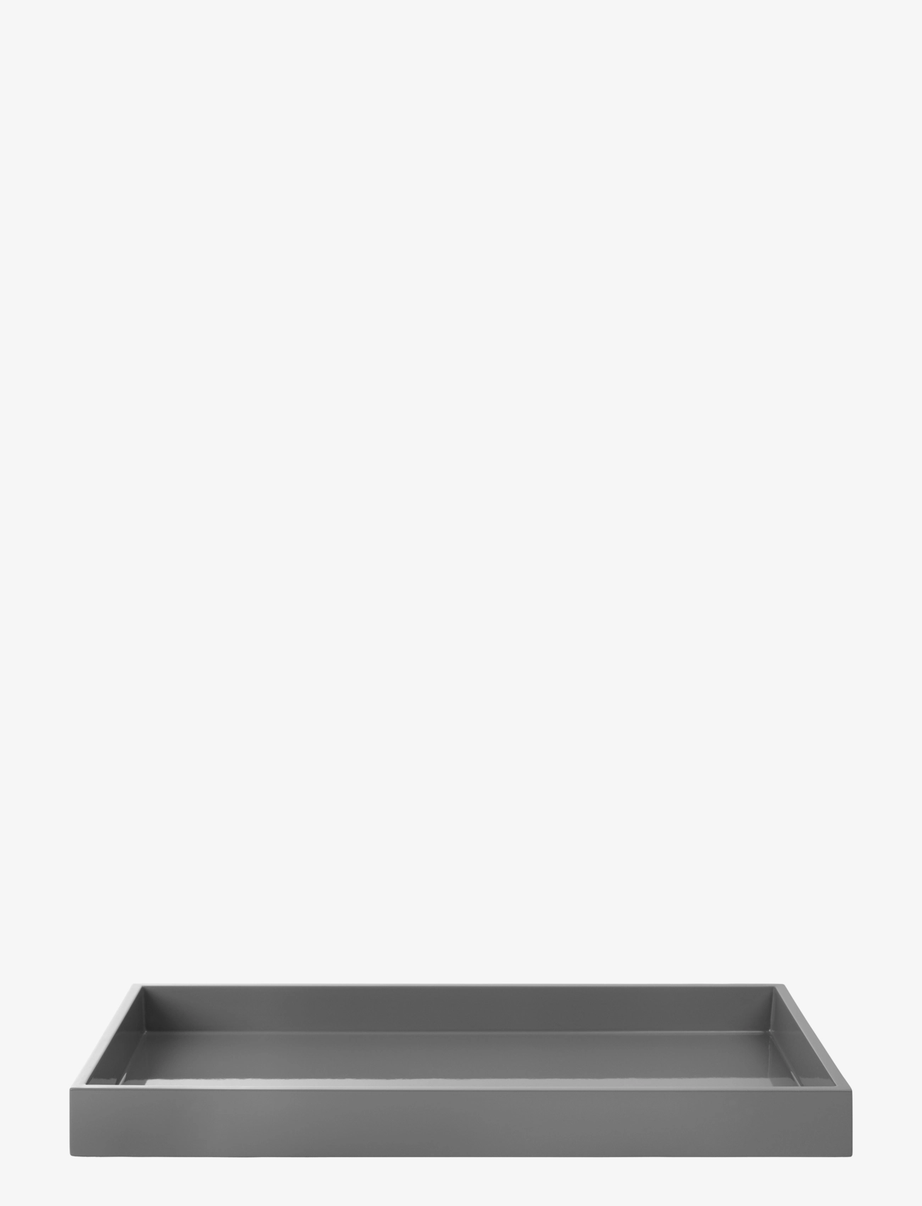 Mojoo Lux Lacquer Tray - Dekoration - ANTRACIT / grey