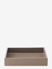 Lux Lacquer Tray - WARM GREY