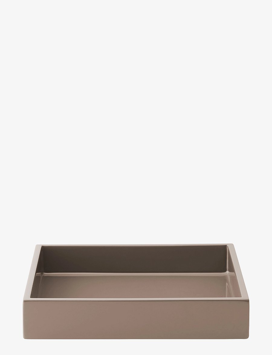 Mojoo - Lux Lacquer Tray - die niedrigsten preise - warm grey - 0