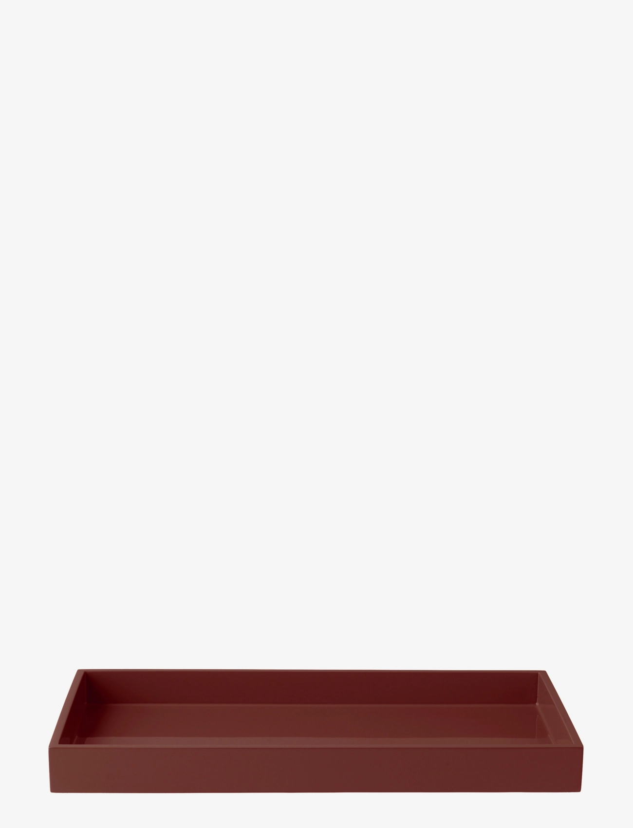 Mojoo Lux Lacquer Tray - Mojoo - RUSTY RED / red
