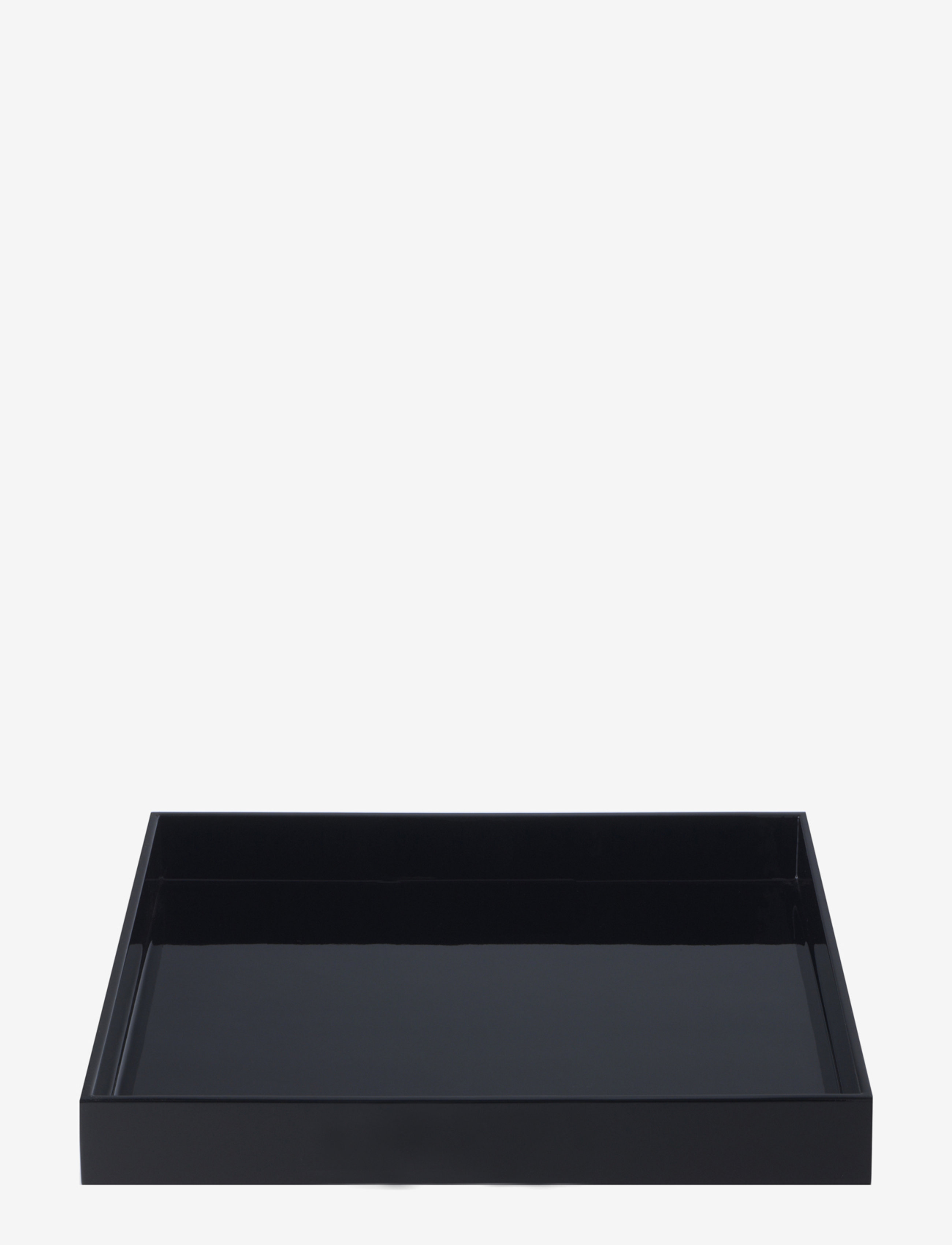 Mojoo Lux Lacquer Tray - Tableware - BLACK / black
