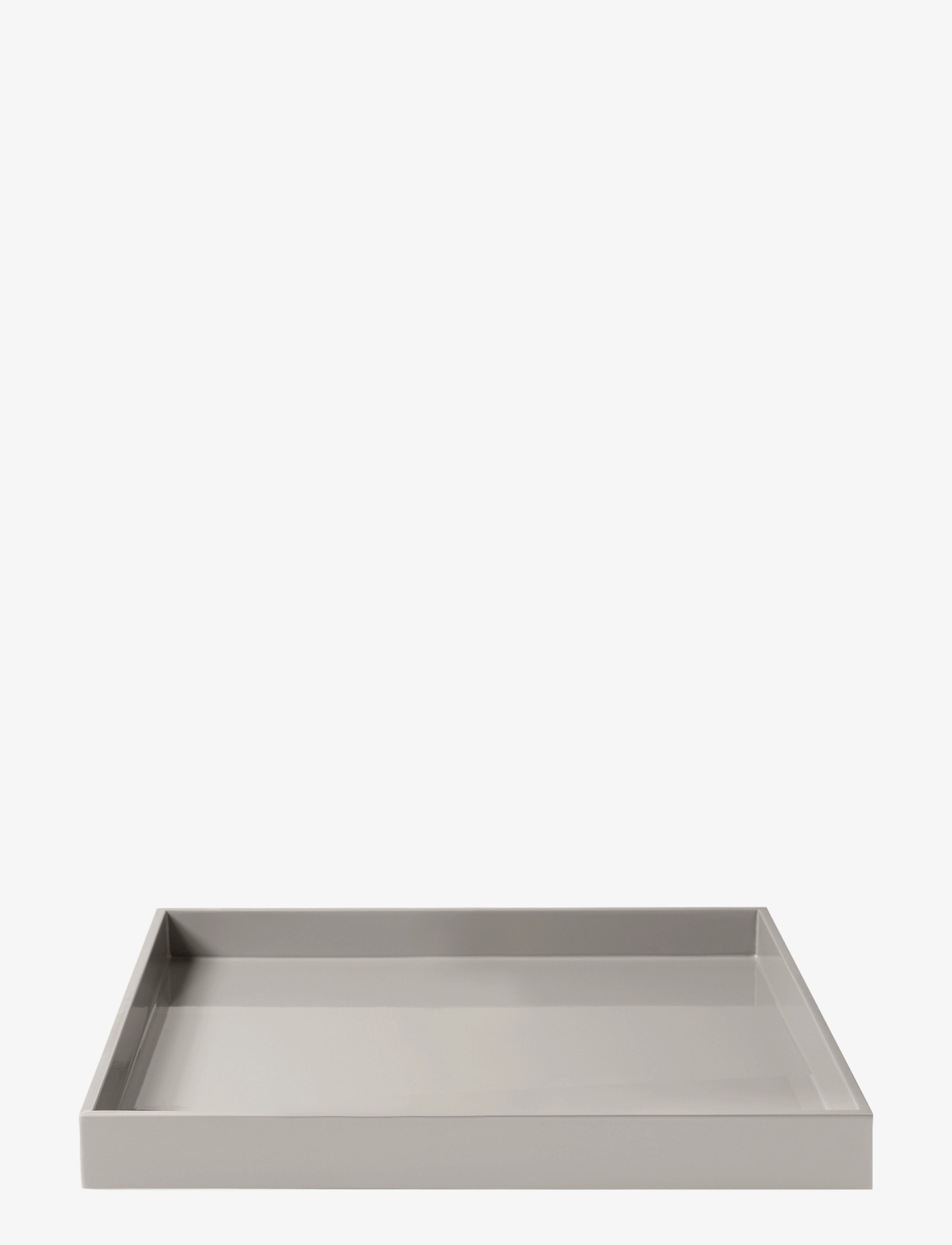 Mojoo Lux Lacquer Tray - Servering - FAWN / grey