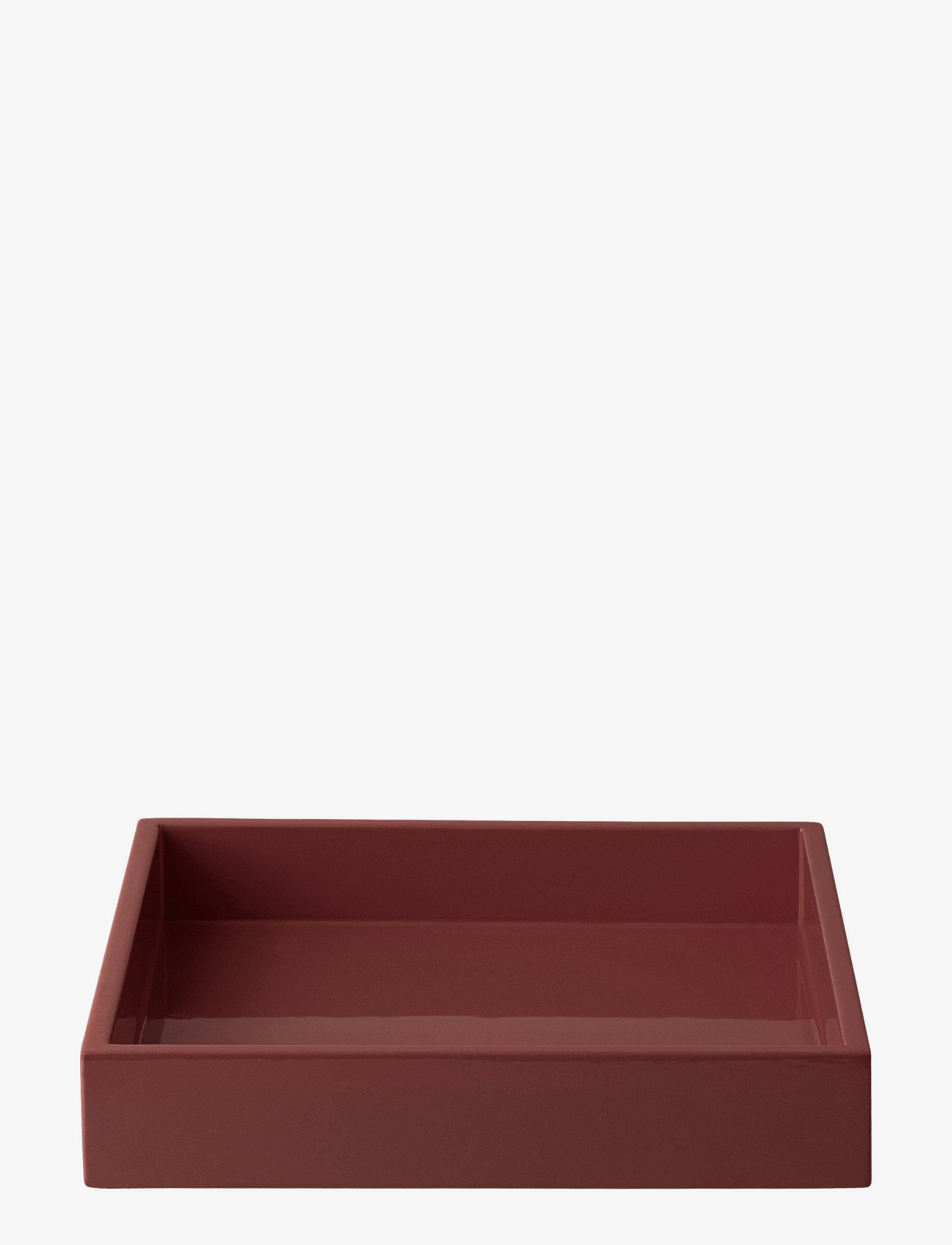 MOJOO Lux Lak Bakke Rot - 19X19X3.5CM - Unisex