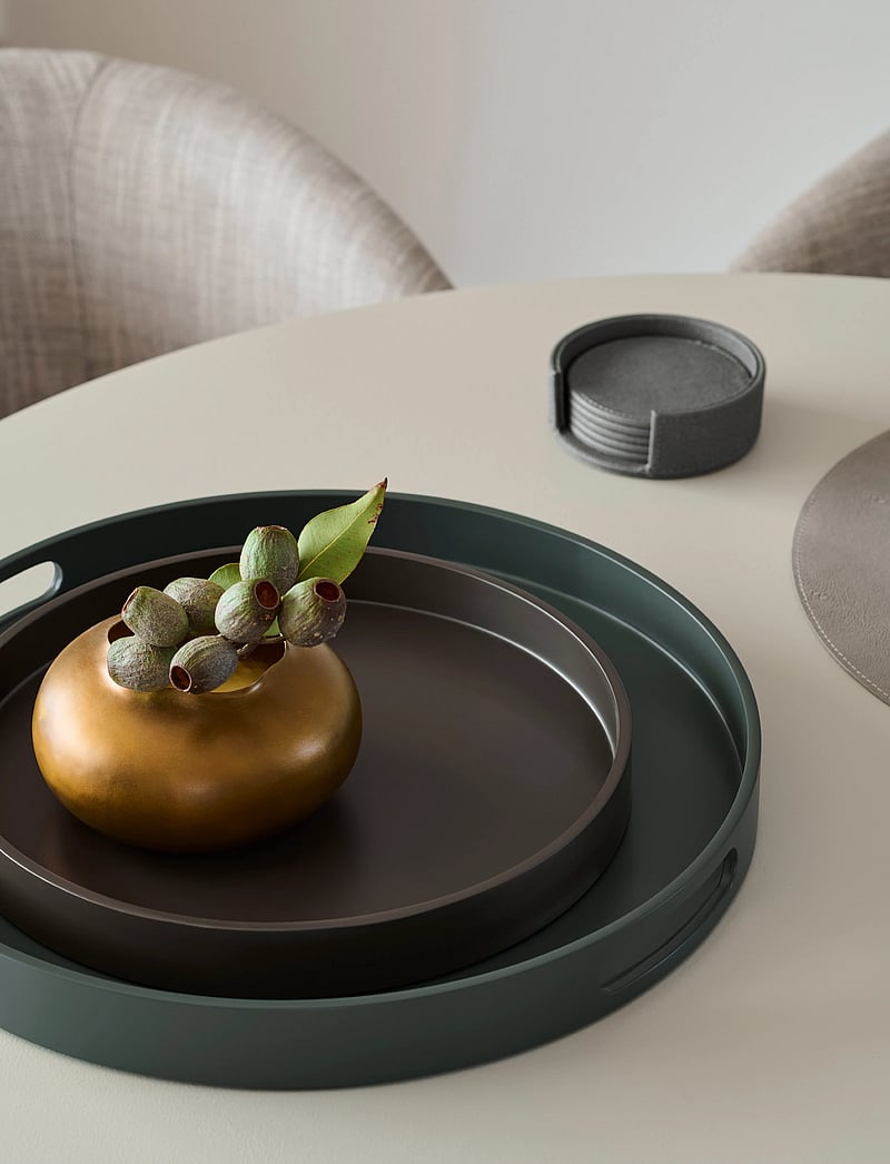 Mojoo - Matt Lacquer Tray - kandikud - black - 3