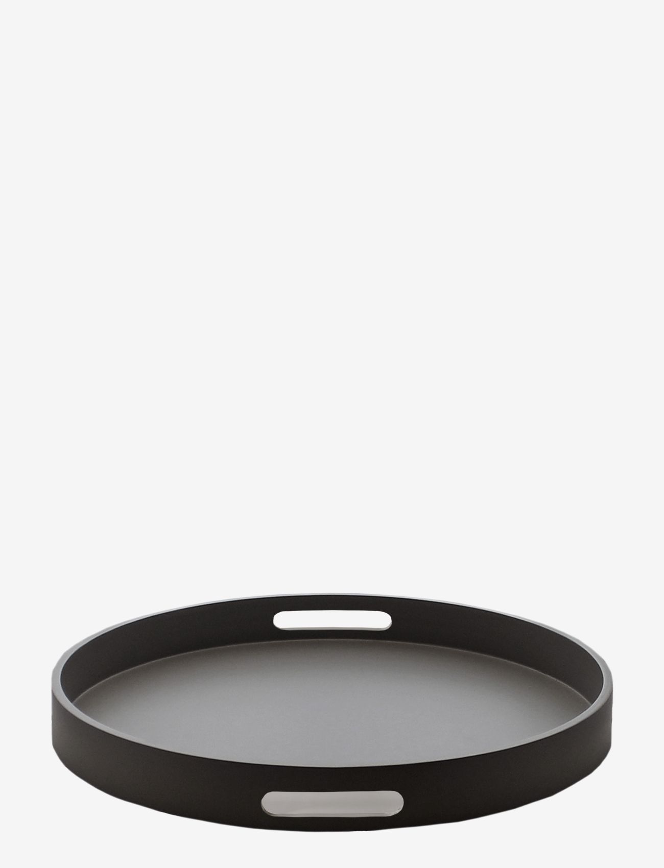 Mojoo - Matt Lacquer Tray w/handle - geschenke unter chf 100 - black - 0
