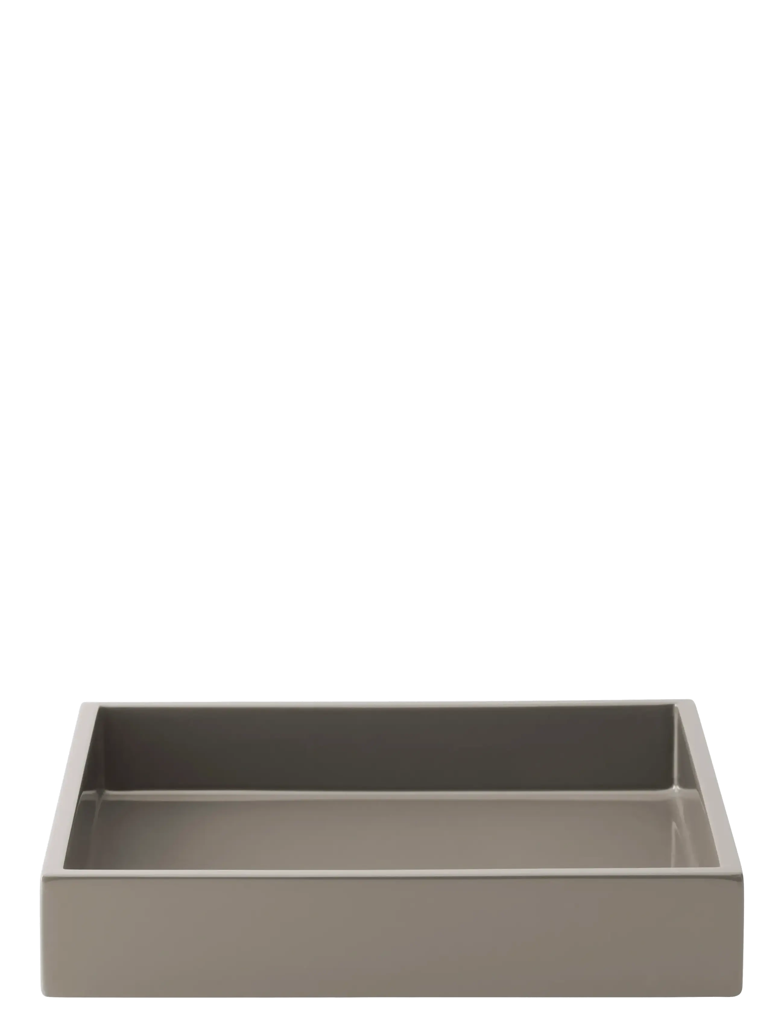 Mojoo Lux Lacquer Tray, One Size x 19, Decoration, Grau - Decorative Platters, Homeware