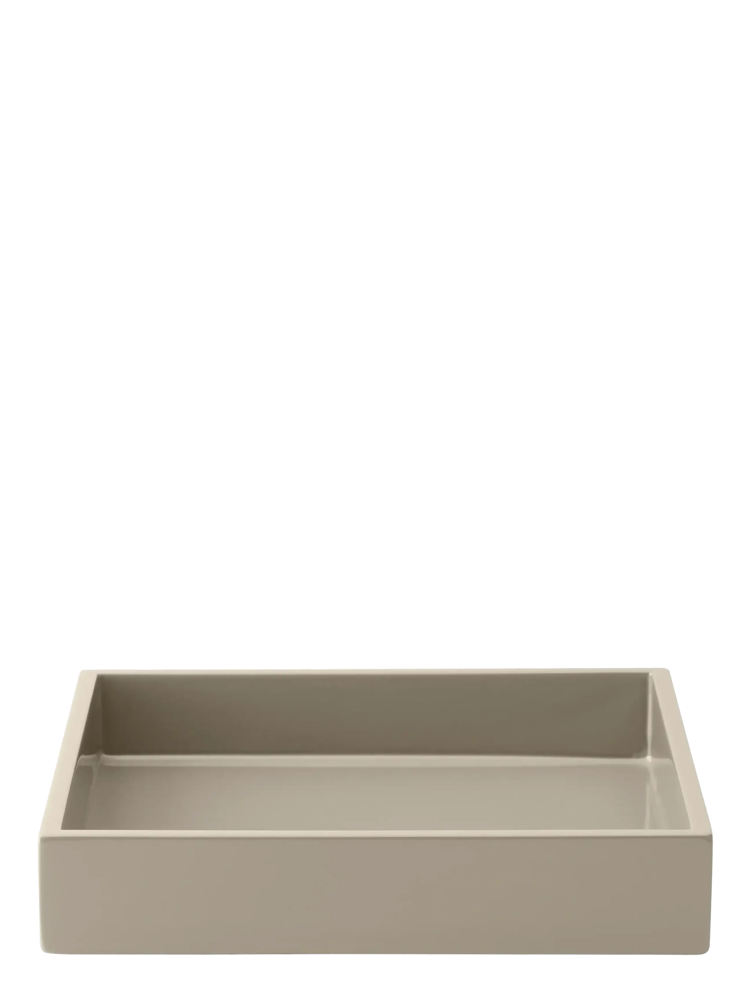 Mojoo Lux Lacquer Tray, One Size x 19, Decoration, Grau - Decorative Platters, Homeware