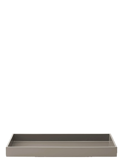 Mojoo Lux Lacquer Tray - Astiat - DARK GREY / grey
