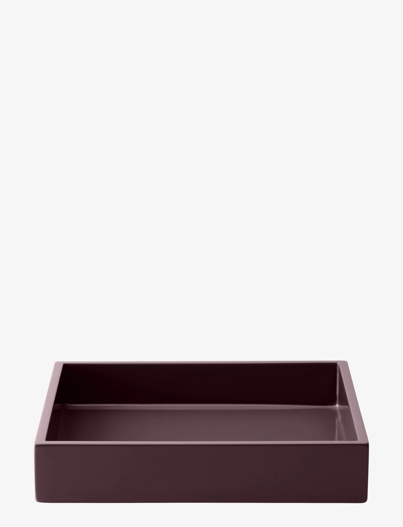 Mojoo Lux Lacquer Tray - Namų biuras - BURGUNDY / burgundy