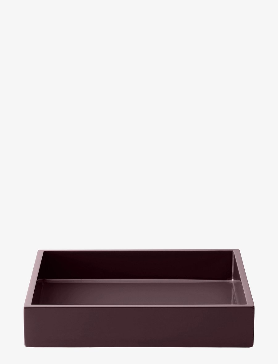 Mojoo - Lux Lacquer Tray - osta hinna alusel - burgundy - 1