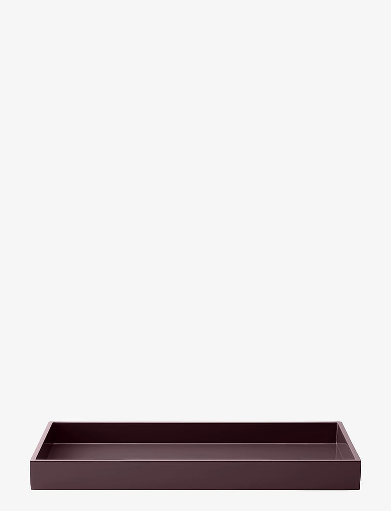 Mojoo - Lux Lacquer Tray - die niedrigsten preise - burgundy - 0
