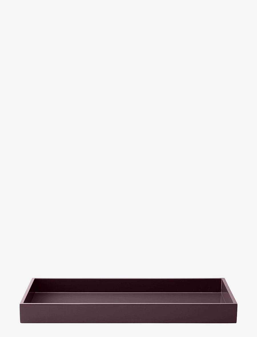 Mojoo - Lux Lacquer Tray - die niedrigsten preise - burgundy - 0