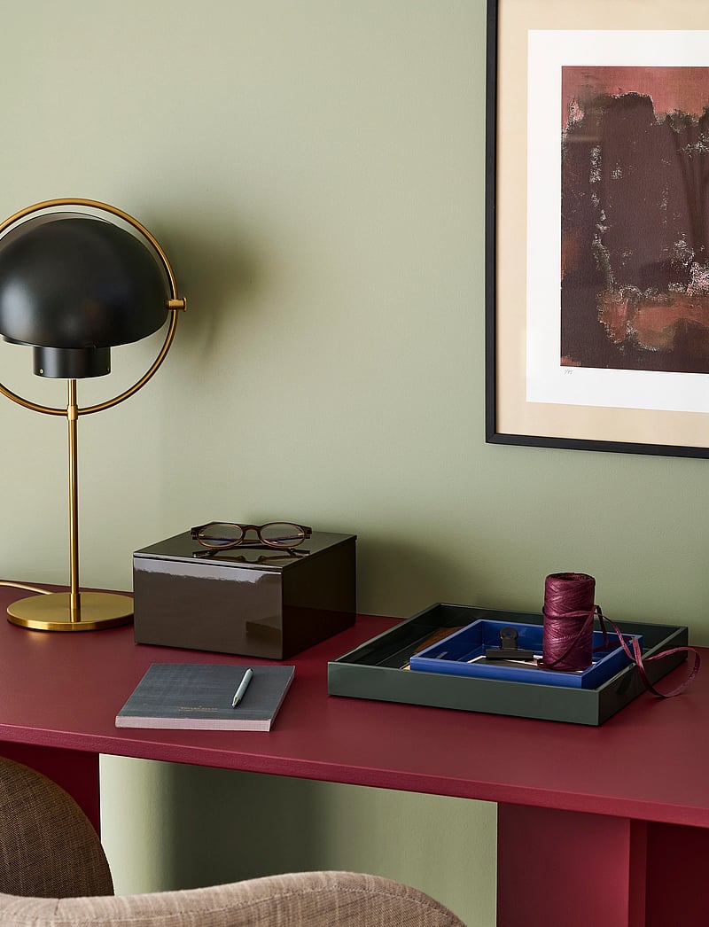 Mojoo - Lux Lacquer Tray - dekoratiivsed vaagnad - ultramarin - 0