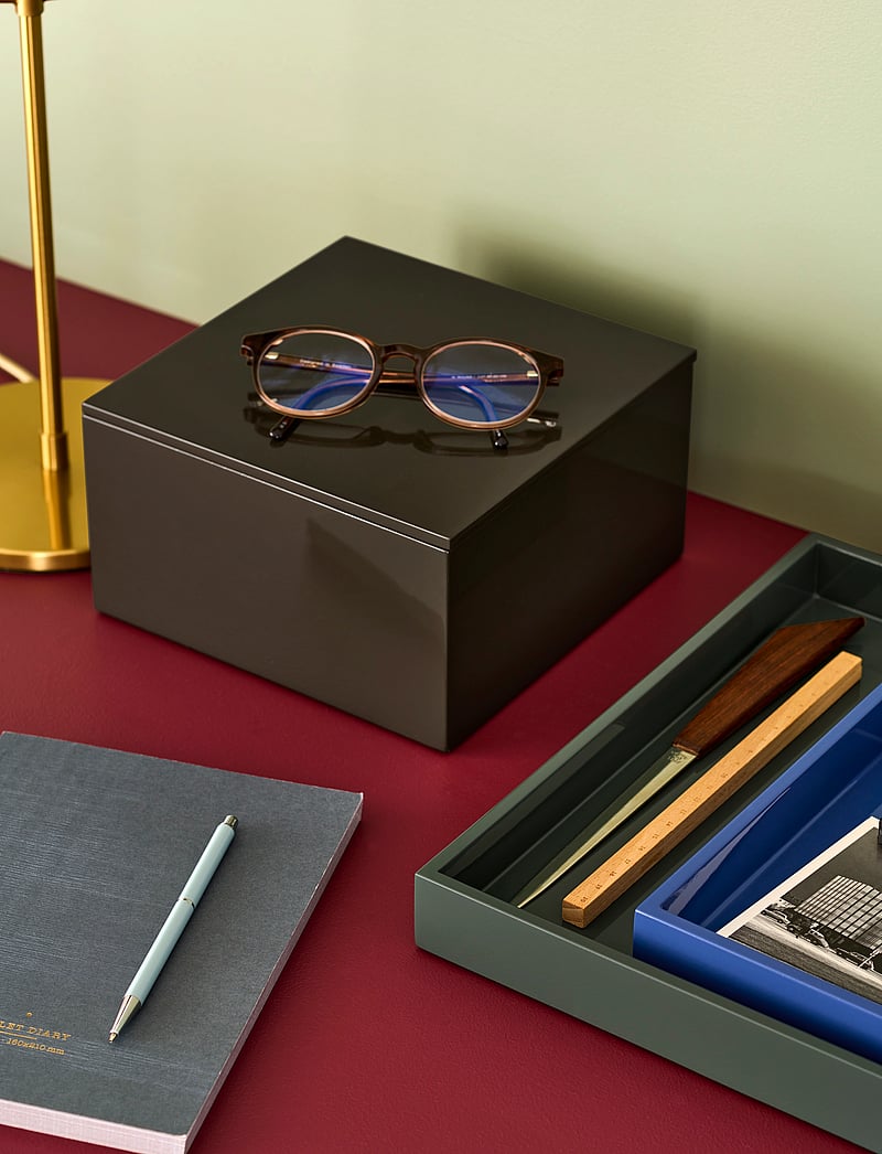 Mojoo - Lux Lacquer Tray - dekoratiivsed vaagnad - ultramarin - 2