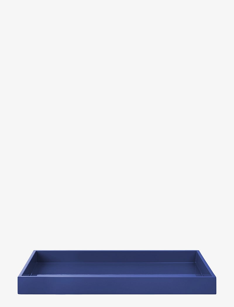 Mojoo - Lux Lacquer Tray - dekoschalen - ultramarin - 0