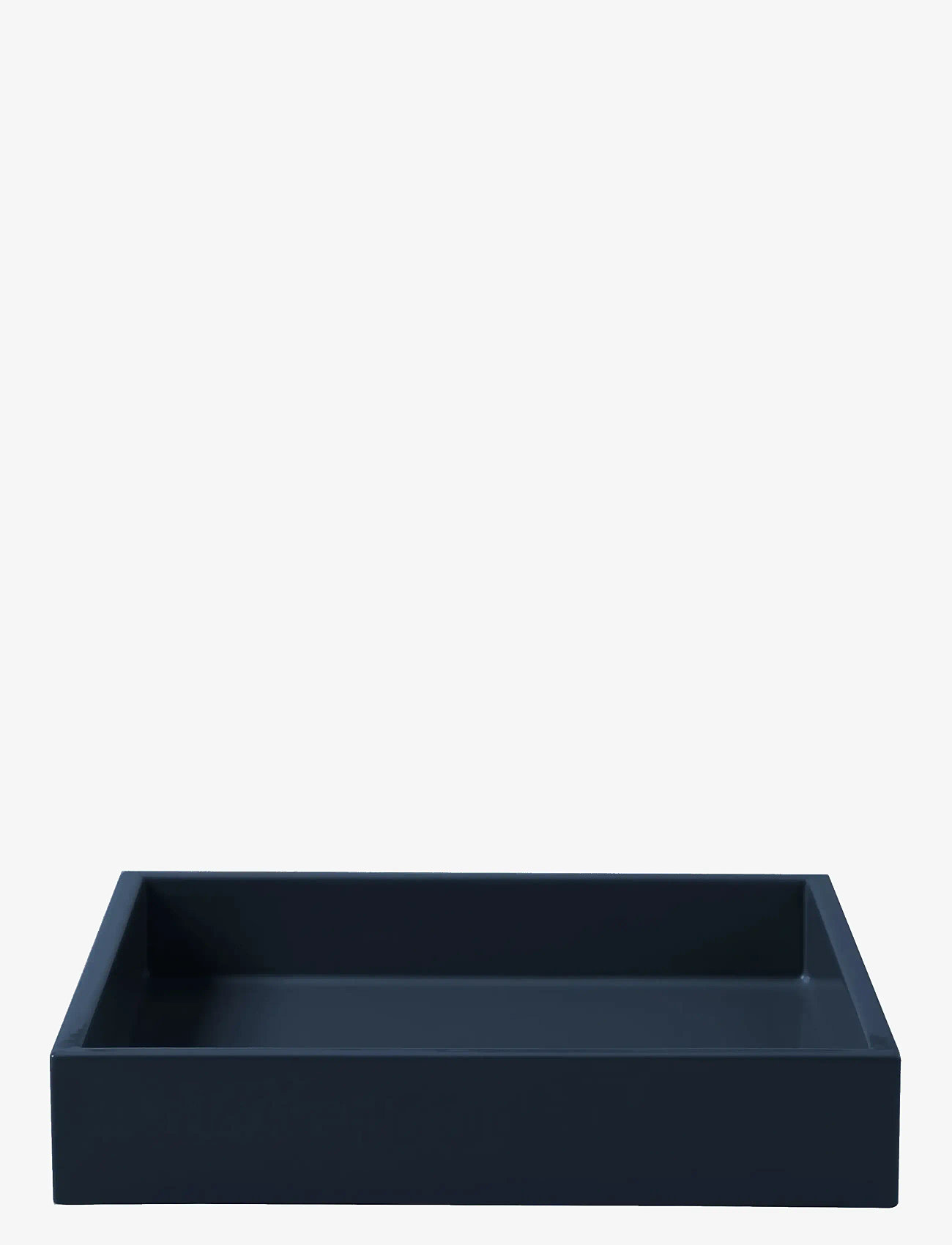 Mojoo - Lux Lacquer Tray - dekorative platter & skåle - midnight blue - 1